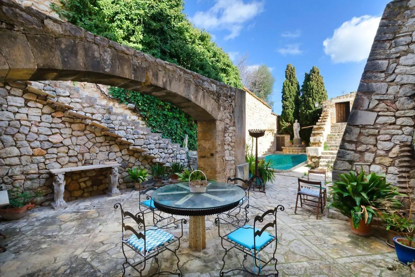 Casa Historica Con Piscina Sauna Y Jacuzzi Lloseta Villa